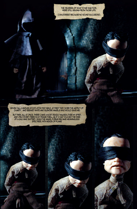 Read Edgar Allan Poe's The Pit and the Pendulum  1 Page 6 in English