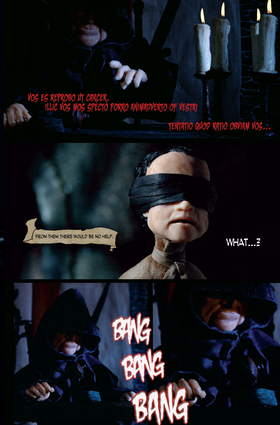 Read Edgar Allan Poe's The Pit and the Pendulum  1 Page 7 in English