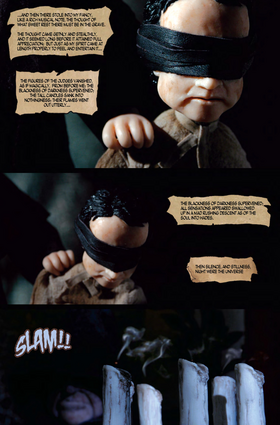 Read Edgar Allan Poe's The Pit and the Pendulum  1 Page 8 in English