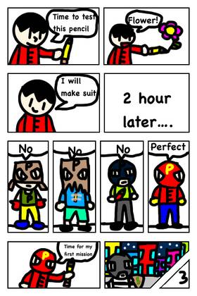 Read Mighty hero squad universe   1 Page 4 in English