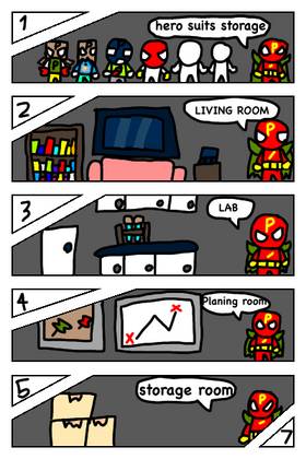 Read Mighty hero squad universe   1 Page 8 in English