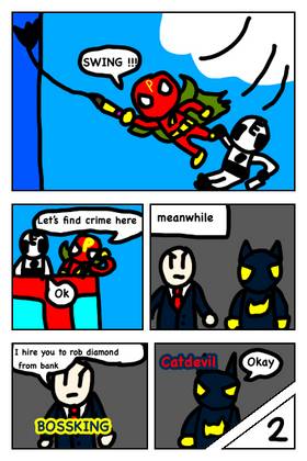 Read Mighty hero squad universe   2 Page 3 in English