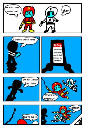 Read Mighty hero squad universe   5 Page 9 in English