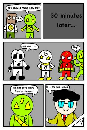 Read Mighty hero squad universe   6 Page 8 in English