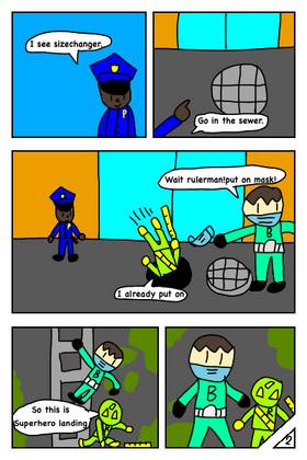 Read Mighty hero squad universe   14 Page 3 in English