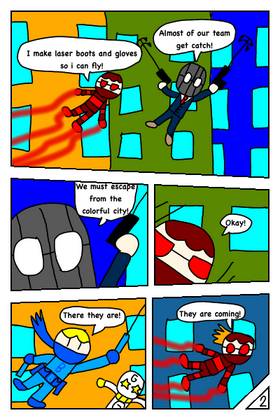 Read Mighty hero squad universe   15 Page 3 in English