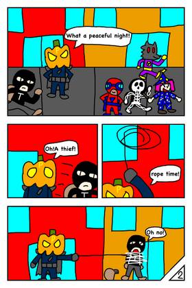Read Mighty hero squad universe   17 Page 3 in English