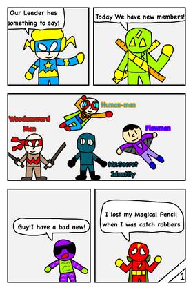 Read Mighty hero squad universe   18 Page 2 in English