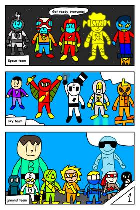 Read Mighty hero squad universe   25 Page 2 in English