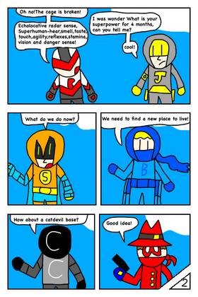 Read Mighty hero squad universe   27 Page 3 in English