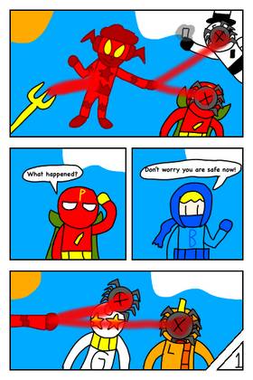 Read Mighty hero squad universe   28 Page 2 in English