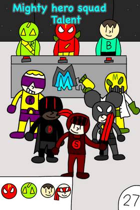Read Mighty hero squad universe   29 Page 1 in English