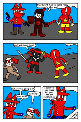 Read Mighty hero squad universe   31 Page 3 in English