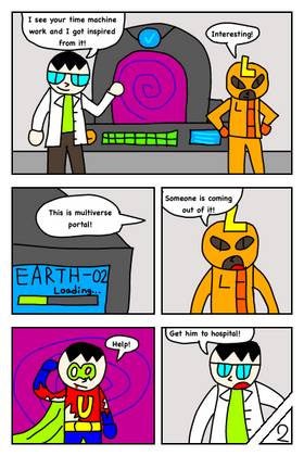 Read Mighty hero squad universe   35 Page 3 in English