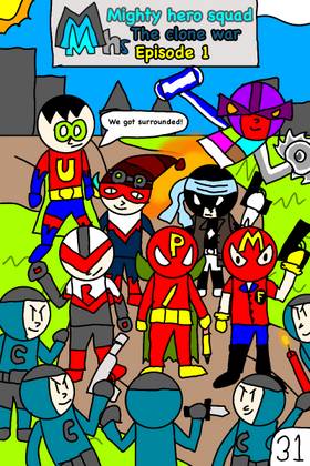 Read Mighty hero squad universe   36 Page 1 in English