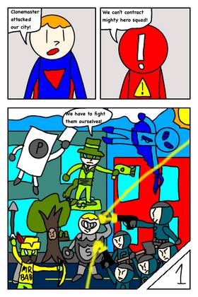 Read Mighty hero squad universe   38 Page 2 in English
