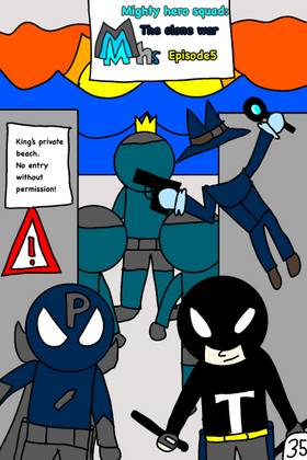 Read Mighty hero squad universe   40 Page 1 in English