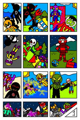 Read Mighty hero squad universe   41 Page 2 in English