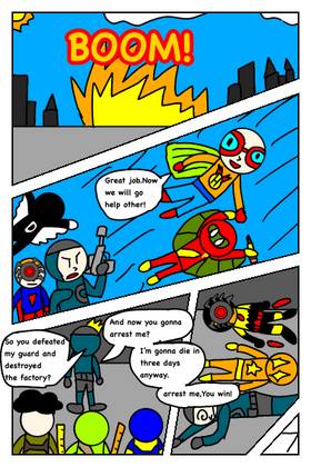 Read Mighty hero squad universe   41 Page 8 in English