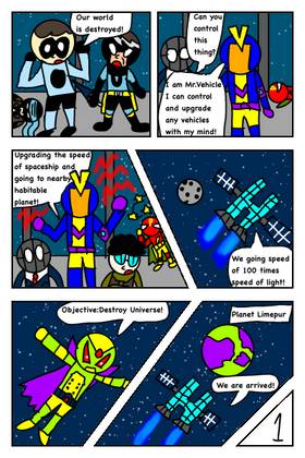 Read Mighty hero squad universe   42 Page 2 in English