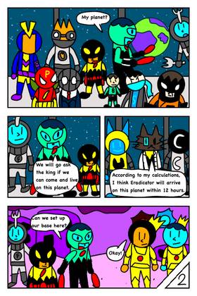 Read Mighty hero squad universe   42 Page 3 in English