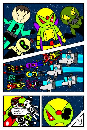 Read Mighty hero squad universe   42 Page 10 in English