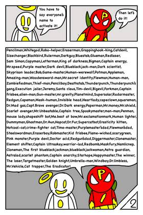 Read Mighty hero squad universe   43 Page 3 in English