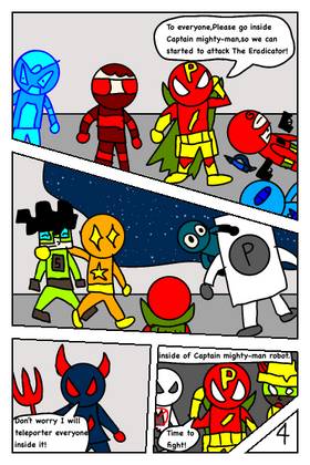 Read Mighty hero squad universe   43 Page 5 in English