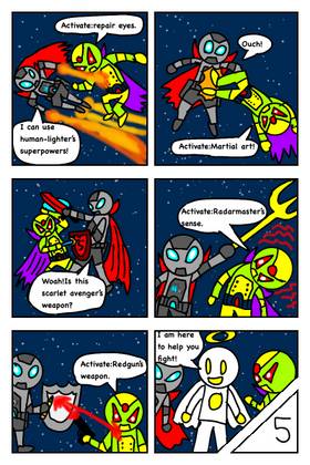 Read Mighty hero squad universe   43 Page 6 in English