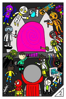 Read Mighty hero squad universe   44 Page 3 in English