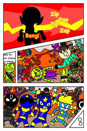 Read Mighty hero squad universe   44 Page 9 in English