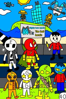 Read Mighty hero squad universe   45 Page 1 in English