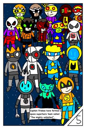 Read Mighty hero squad universe   45 Page 6 in English