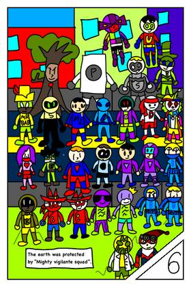 Read Mighty hero squad universe   45 Page 7 in English