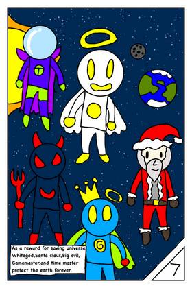 Read Mighty hero squad universe   45 Page 8 in English
