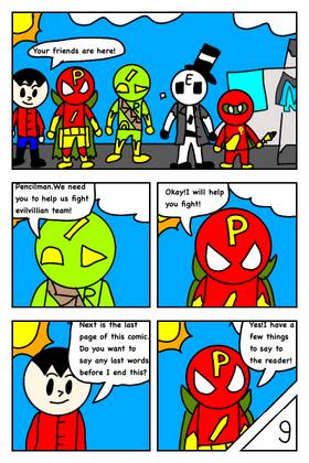 Read Mighty hero squad universe   45 Page 10 in English