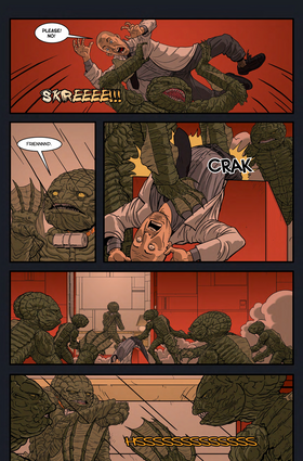 Read Humanoids from the Deep  1 Page 6 in English