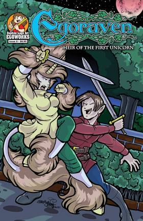 Read Egoraven: Heir of the First Unicorn  8 Page 1 in English