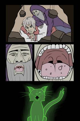 Read The Green Eyed Cat  1 Page 10 in English