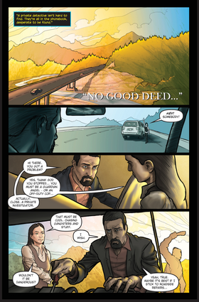 Read John Saul's The God Project  2 Page 4 in English