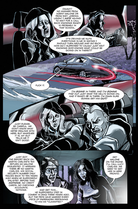 Read John Saul's The God Project  4 Page 10 in English