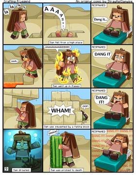 Read Crafting A Legend  9 Page 1 in English