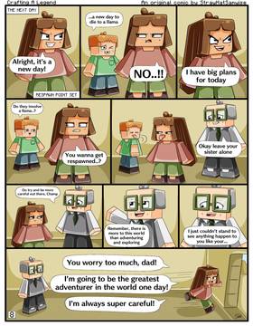 Read Crafting A Legend  8 Page 1 in English