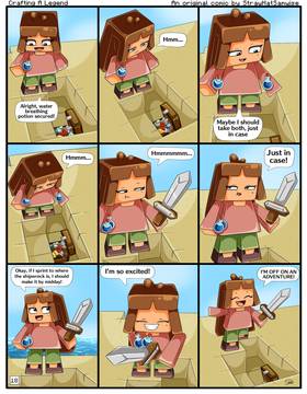 Read Crafting A Legend  18 Page 1 in English