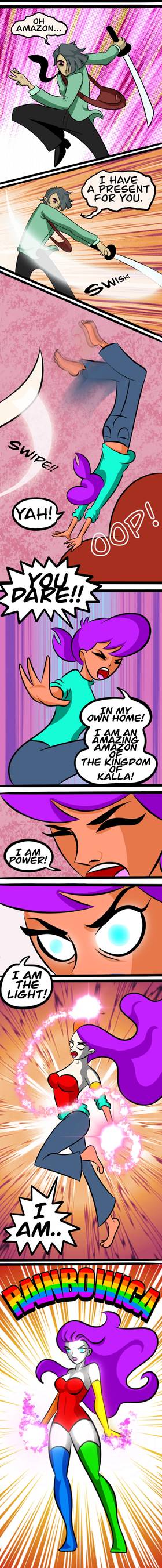 Read INTENTION COMICS   9 Page 8 in English