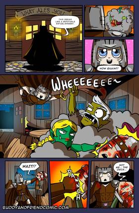 Read The Misadventures of Buddy and Friend  1 Page 9 in English