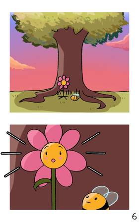 Read The Flower and the Bee  1 Page 6 in English