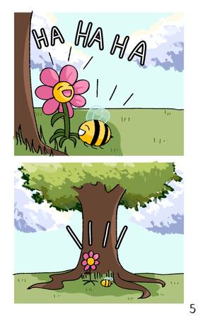 Read The Flower and the Bee  1 Page 5 in English