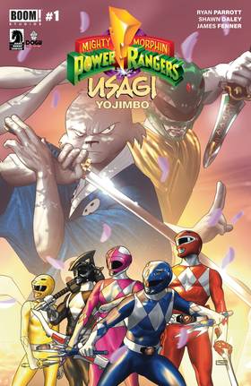 Read Mighty Morphin Power Rangers / Usagi Yojimbo  1 Page 1 in English