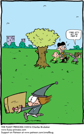 Read The Fuzzy Princess  1 Page 10 in English